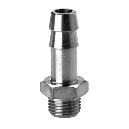 BSPp Male Stem Adapter Barbed, M5